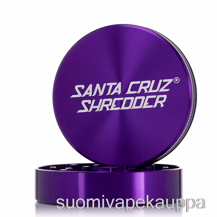 Vape Kauppa Santa Cruz Silppuri 2,75 Tuuman Iso 2-osainen Mylly Purppura (70mm)